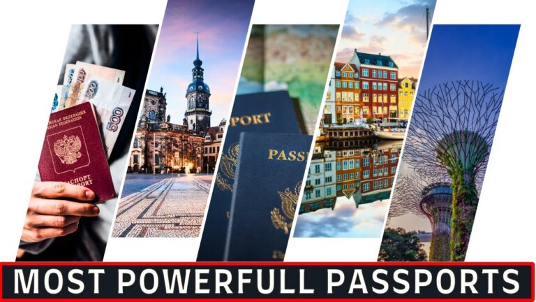 Top 10 Best and MOST POWERFUL PASSPORTS to OWN in 2023