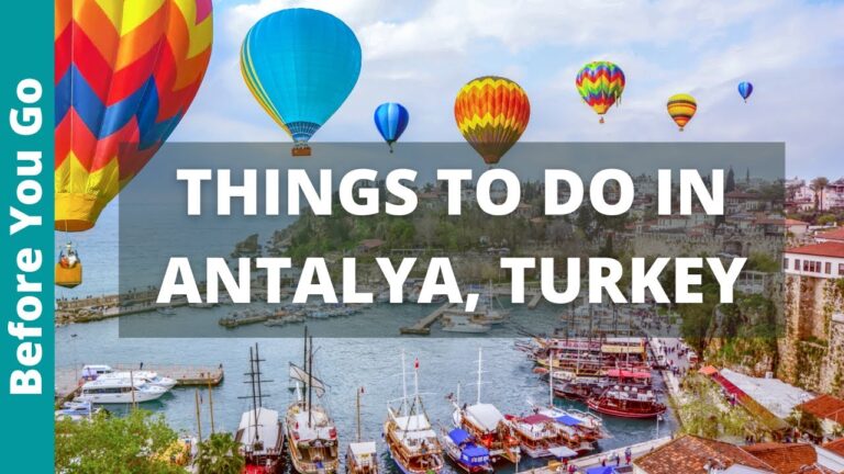 14 BEST Things to Do in Antalya, Turkey