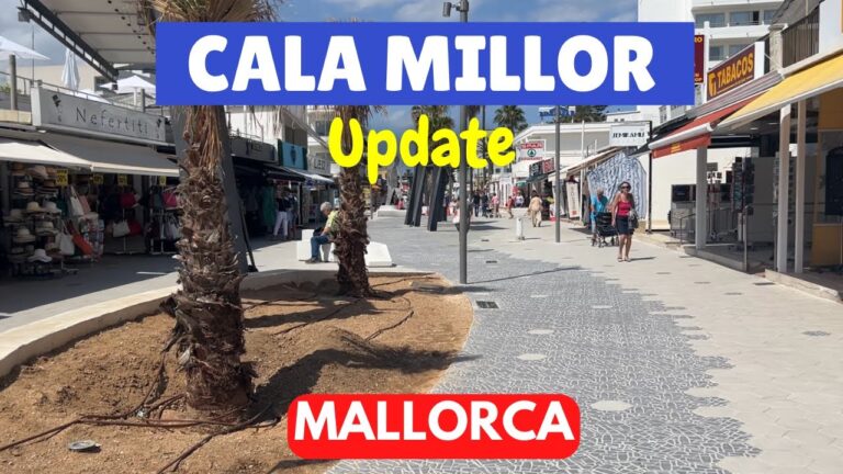 MALLORCA: Have works FINISHED in CALA MILLOR centre?