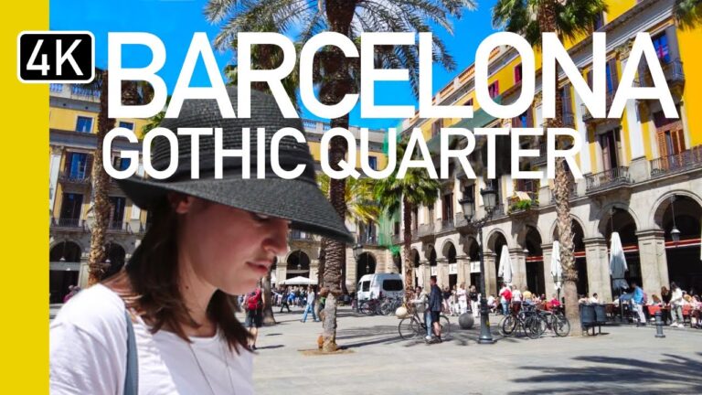 The ULTIMATE Guide to Barcelona Gothic Quarter | Historic 4K walking tour