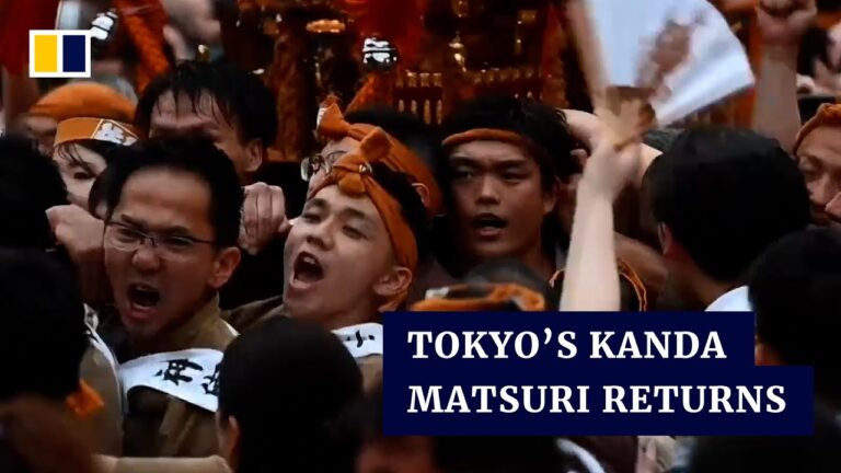 Tokyo celebrates Kanda Matsuri for the first time in 4 years