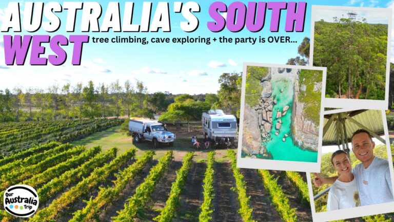 Winery Camping in Margaret River + LIFE UPDATE: The Party’s Over | Caravanning South West WA [EP25]