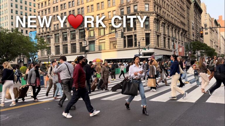New York City Virtual Walking Tour 2023 – Manhattan 4K NYC Walk – Hudson Yards to Herald Square
