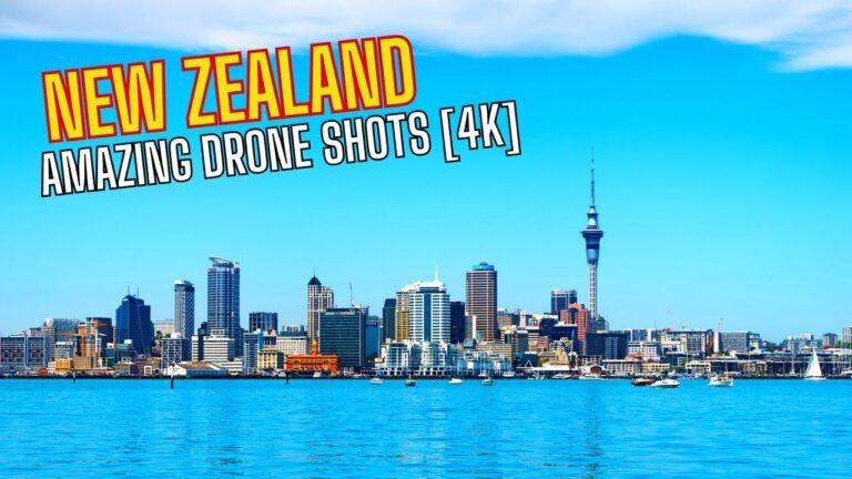 Travel New Zealand in a Minute – Aerial Drone Video