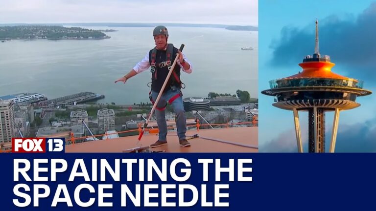 Space Needle will go back to ‘Astronaut White’ | FOX 13 Seattle