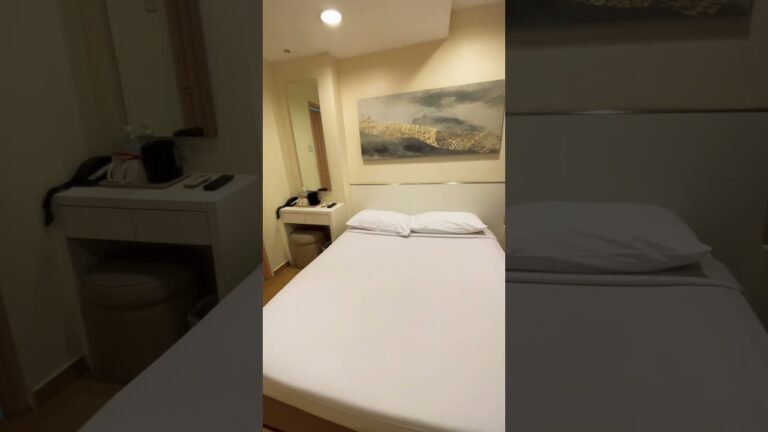 Hotel Room on Budget in #singapore #hotel #travel #viralshorts