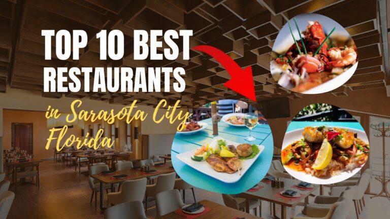 Top 10 Best Restaurants in Sarasota City, Florida | Best Food Spots in Sarasota