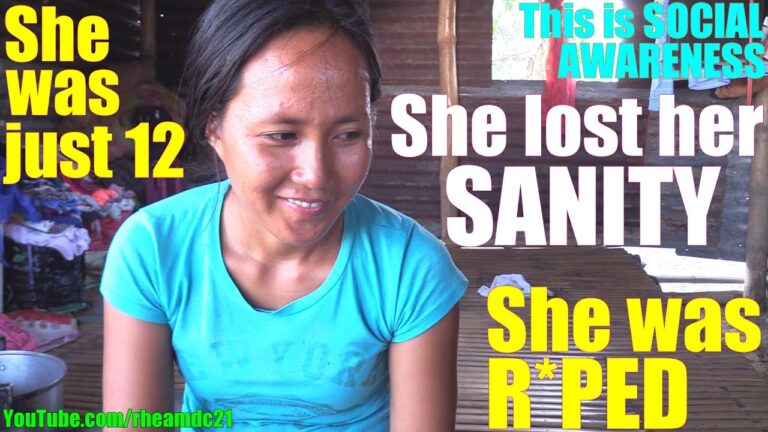 This Filipina Lady Lost Her Sanity When 2 Filipino Men R*PED Her at the Age of Just 12. Philippines!