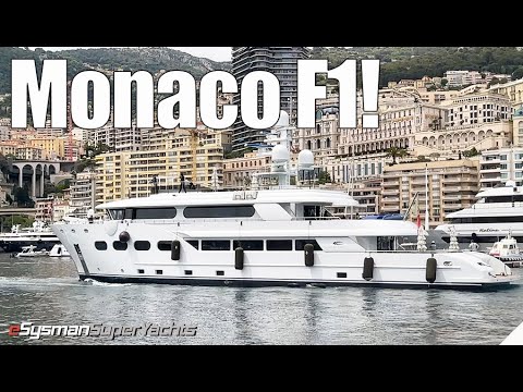 Celebrity Yachts in Monaco & F1 Build Up!
