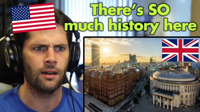 American Reacts to the BEST Places to Visit in Manchester