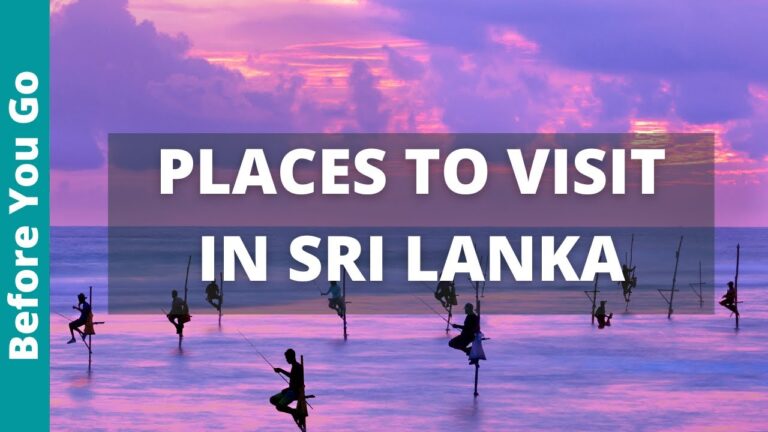 Sri Lanka Travel: 11 AMAZING Places To Visit In Sri Lanka (& Best Things to Do)