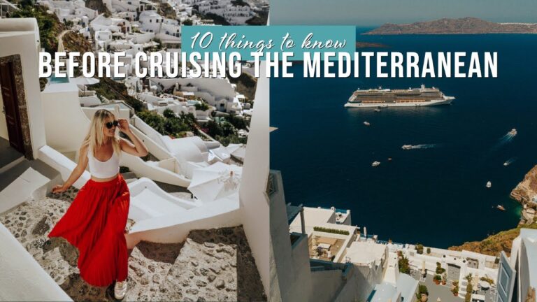 WATCH THIS BEFORE GOING ON A CRUISE IN THE MEDITERRANEAN | 10 things to know before your cruise!
