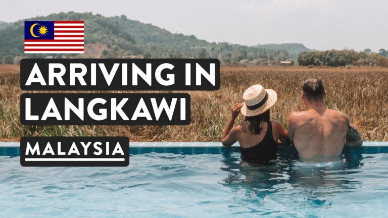 TO LANGKAWI ISLAND, MALAYSIA | Pantai Cenang Beach + Hotel | Travel Vlog