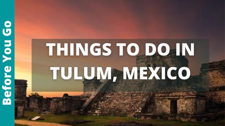 Tulum Mexico Travel Guide: 15 BEST Things to do in Tulum
