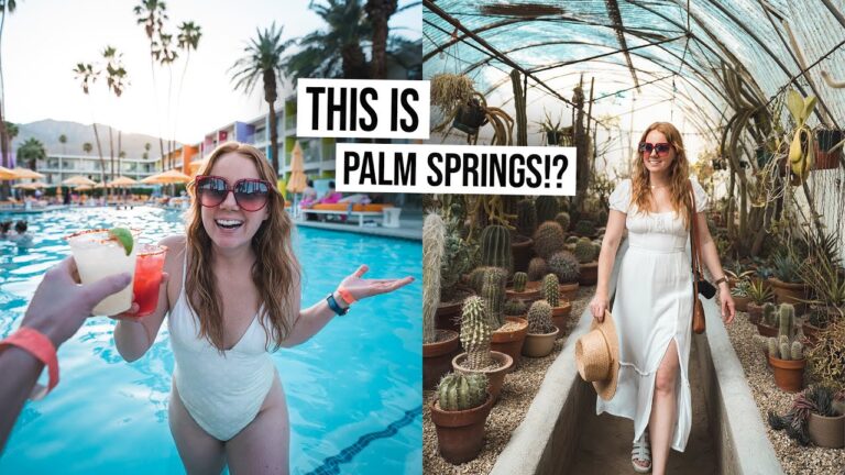 Is This The BEST City in California!? – Top Things to do in Palm Springs! Food, Fun & Sun 😎