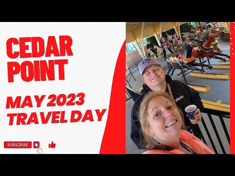 CEDAR POINT MAY 2023 | Travel Day, Hotel Breakers, Tomo Hibachi & Cedar Point