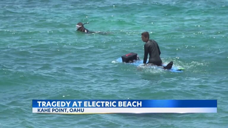 Tragedy at Electric Beach after honeymooner drowns and thieves steal couple’s car and belongings