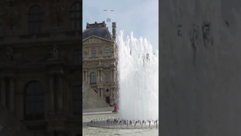Louvre Museum, the most expensive street, virtual reality tour !!! #shorts #Paris #louvremuseum
