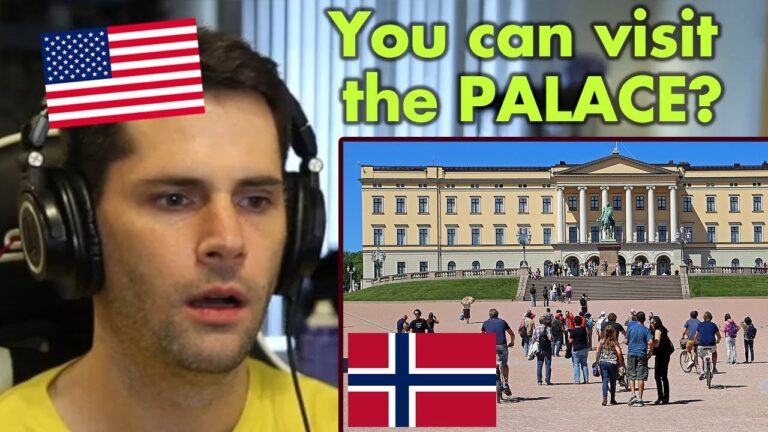 American Reacts the BEST Places to Travel in Oslo