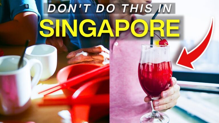 Singapore Travel 2023: Ultimate Guide to Avoid Embarrassing Tourist Mistakes!