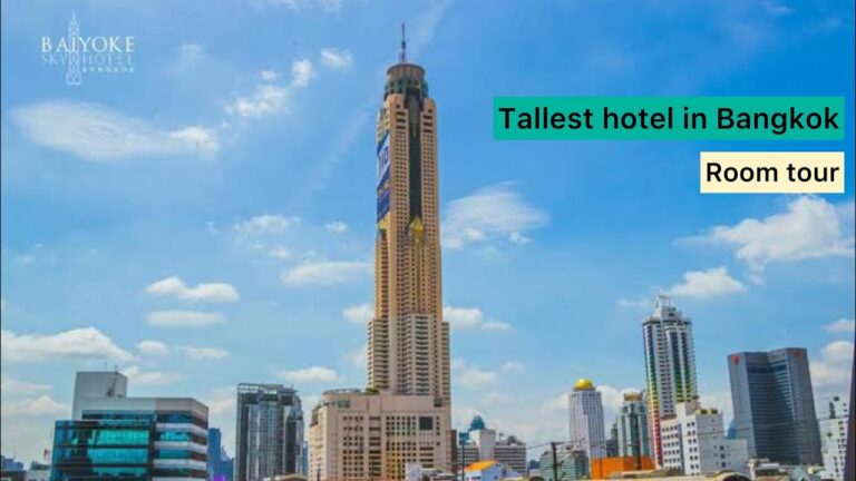 Tallest hotel in Thailand| Baiyoke Sky Hotel#travel#baiyokeskyhotel#trending#youtube#travelvlog