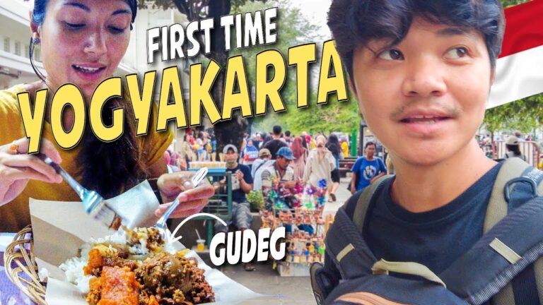SUPER HAPPY TO BE IN YOGYAKARTA! Our first impressions Indonesia