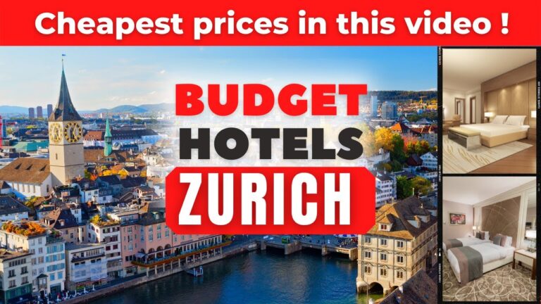 Best Budget Hotels in Zurich | Travel Vlog