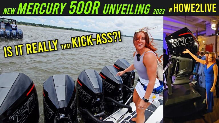 Mercury Racing 500R Unveiling Review & 50th Anniversary behind the scenes w Howe2Live.   MTI 440X