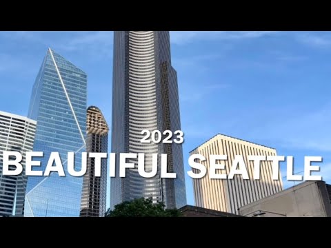 🇺🇸 Seattle: Beautiful Downtown 2023 | Seattle’s Historical & Modern Architecture | Seattle Walk ☀️