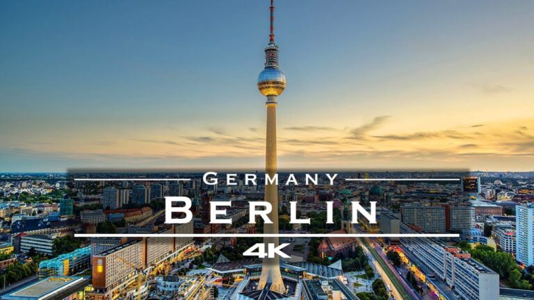 Berlin, Germany 🇩🇪 – by drone [4K]