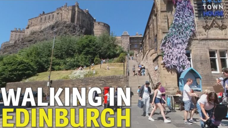 Walking in Edinburgh Scotland | June 2023