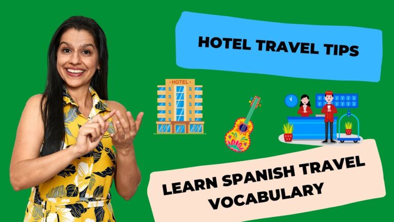 Hotel Travel Tips in Spanish