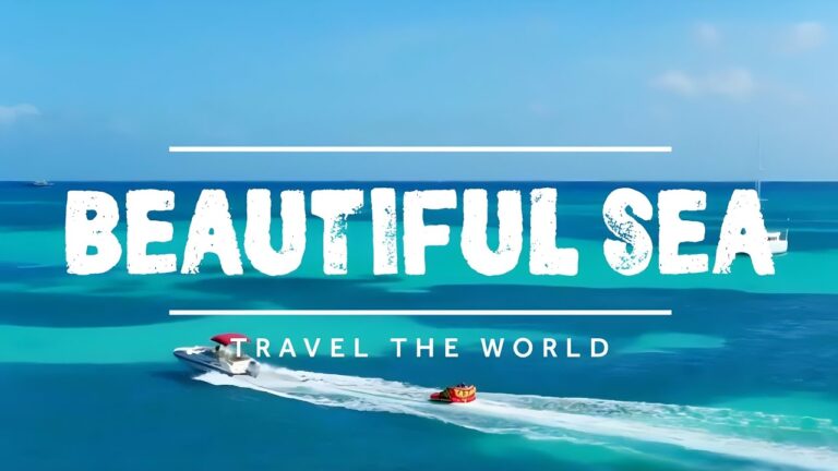 To travel to the most beautiful seas in the world