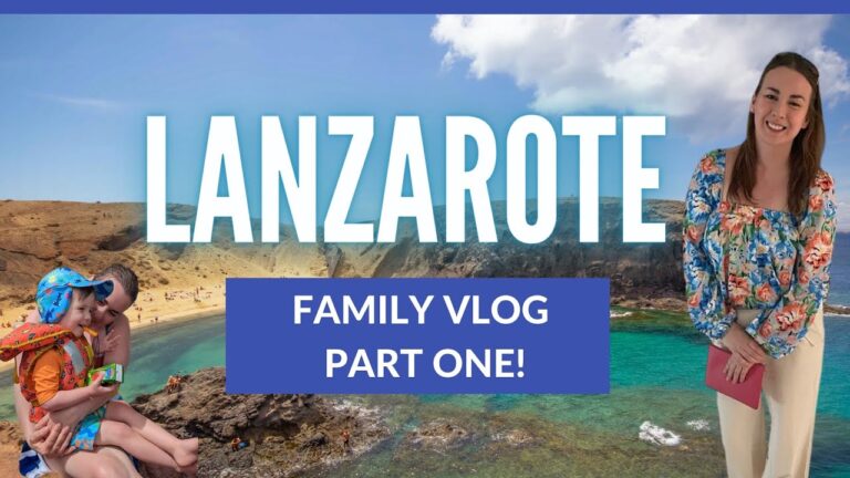Playa Blanca Lanzarote Vlog Part One ✈️ Arabella’s, Liken, Aqualava Water Park and a Private Chef!