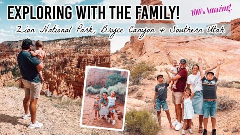 SUMMER VACATION TO ZION NATIONAL PARK, & SOUTHERN UTAH! | MENNONITE FAMILY TRAVELS  ✈️ 2023