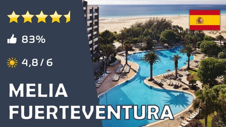 Melia Fuerteventura ⭐️⭐️⭐️⭐️⭐️ – Fuerteventura (Spanien)