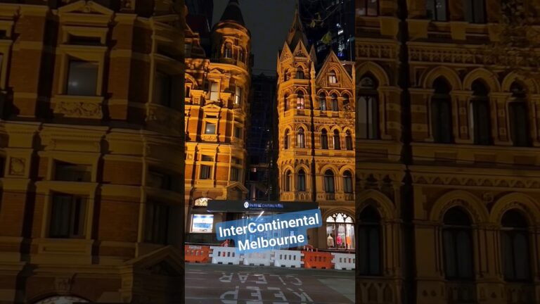 Discover Melbourne ❤️ InterContinental 👍 #hotel #travel