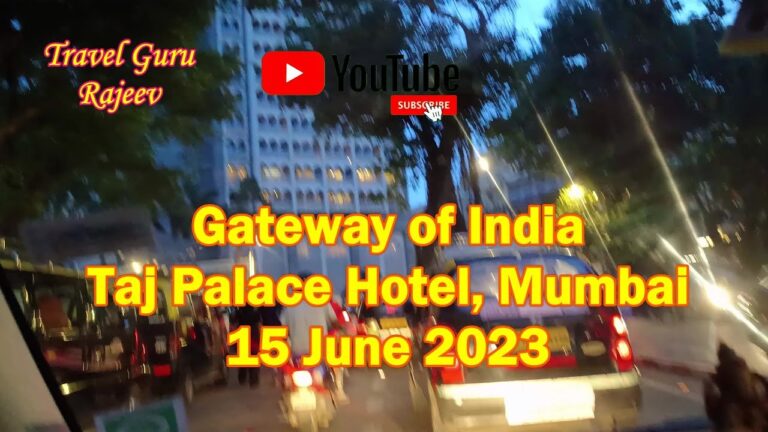 Mumbai Tourist Places : Gateway of India & The Hotel 15 June 2023 #gatewayofindia #mumbaidarshan