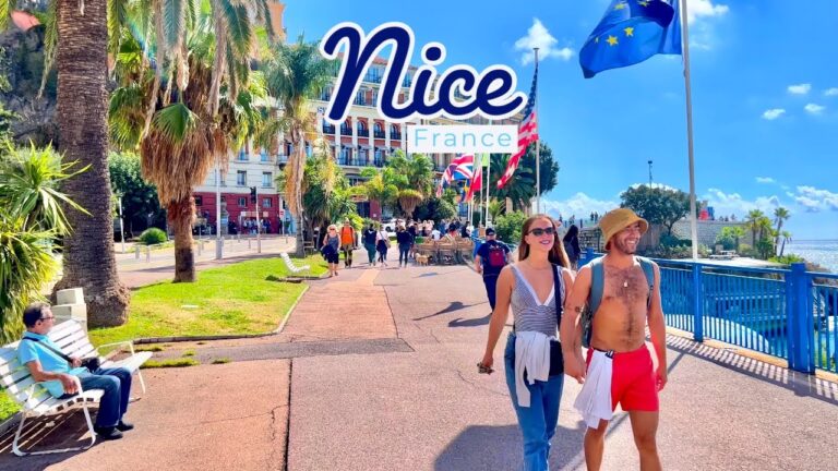 Nice, France 🇫🇷 – The Nicest City Of France – 4K-HDR 60fps Walking Tour