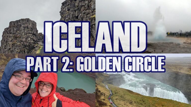 Reykjavik Iceland Pt.2 – Golden Circle Tour, Kerid Volcanic Crater, Gullfoss, Geysir, Thingvellir