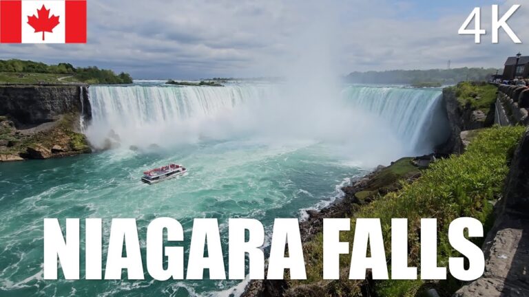 Niagara Falls, Canada 4K – Walking Tour – May 2023