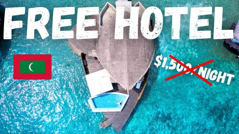 Our SECRET of How We Stayed for FREE in the Maldives 🇲🇻