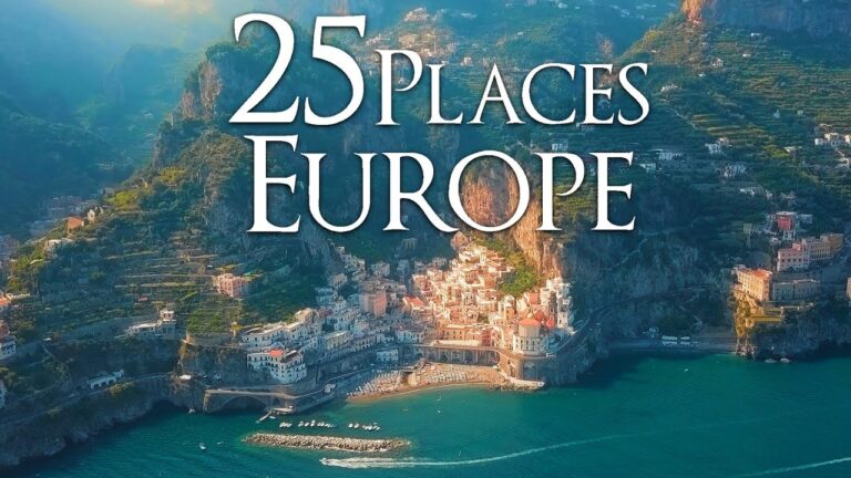 Top 25 Unique Places To Visit in Europe – Travel Guide 4K