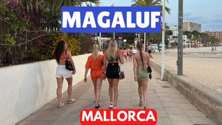 MAGALUF, Majorca – A QUIET start to the evening