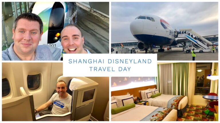 Shanghai Disneyland Vlog – April 2019 – Travel Day, Toy Story Hotel & Disneytown