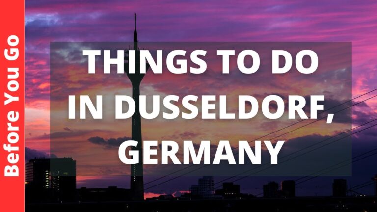 Dusseldorf Germany Travel Guide: 12 BEST Things To Do In Düsseldorf