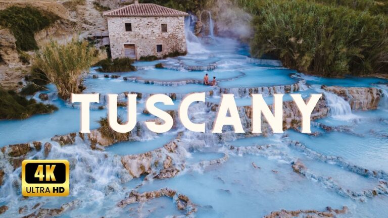 Tuscany, Italy Relaxing, Travel, Meditation Music Video 4K UHD