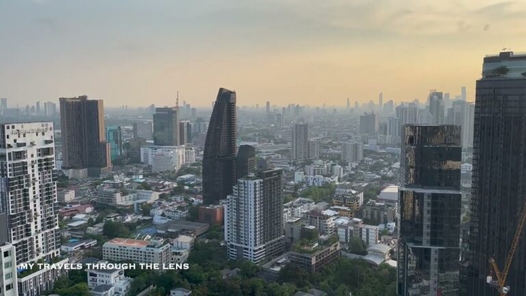 🇹🇭View of Bangkok from Marriott Hotel #travel #bangkok #thailand #marriott