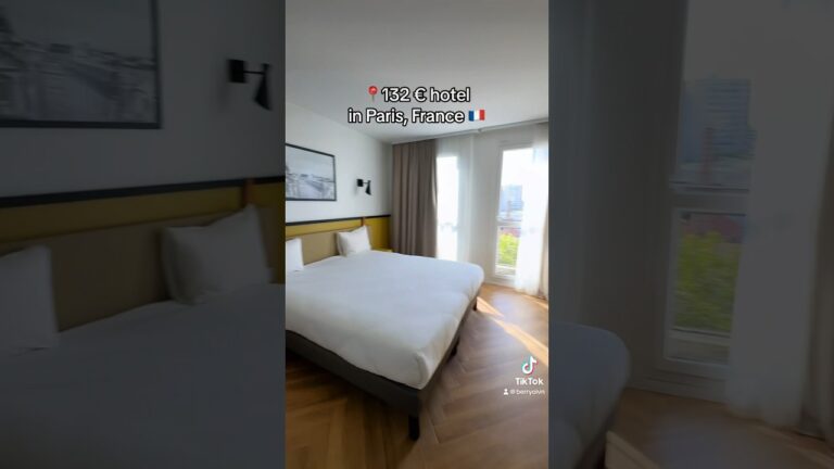 🇫🇷 Is it good for the price? #paris #france #hotel #travel #europe #westerneurope