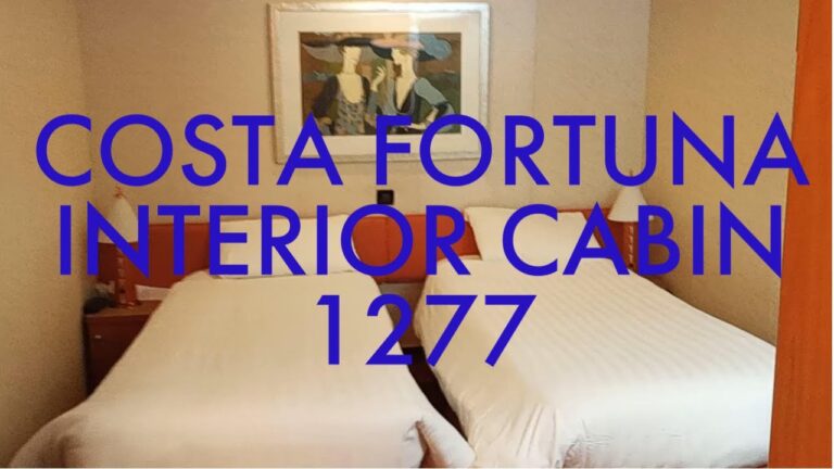 Costa Fortuna 2023, Interior Cabin 1277, Costa Cruises